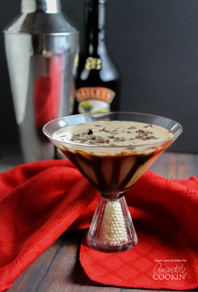 Baileys Chocolate Martini - The Wanderlust Kitchen