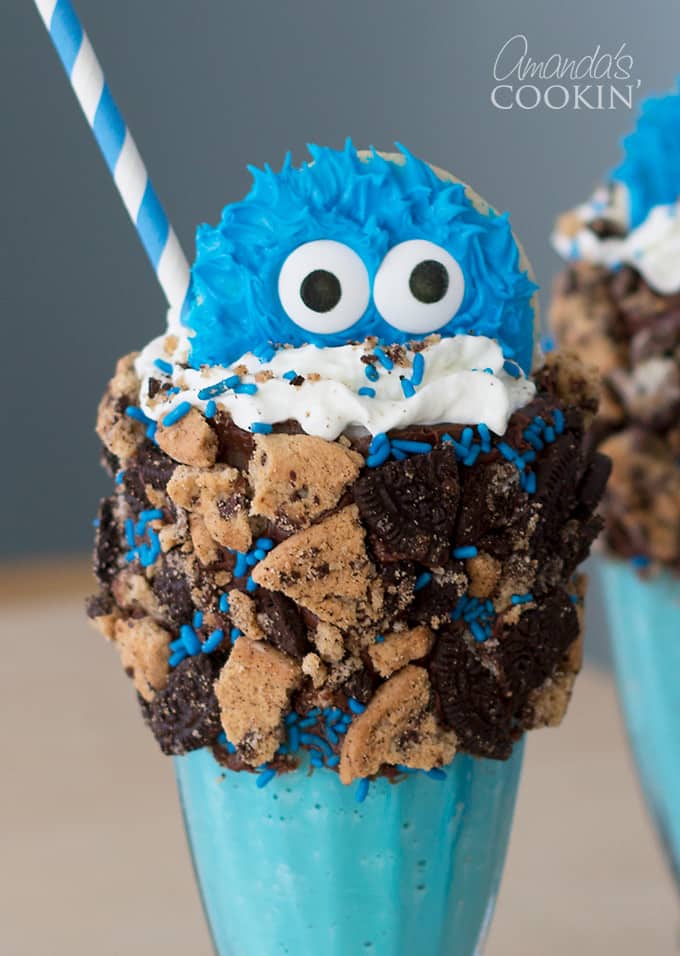 Cookie Monster Freak Shakes!