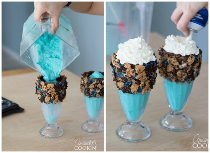 Cookie Monster Freak Shakes An Adorably Extreme Milkshake