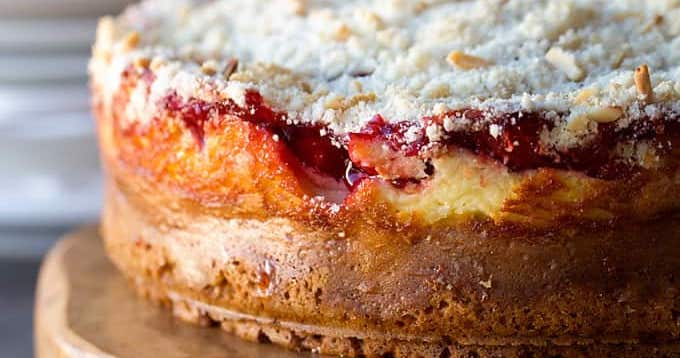 Raspberry Cream Cheese Coffee Cake - Just a Taste