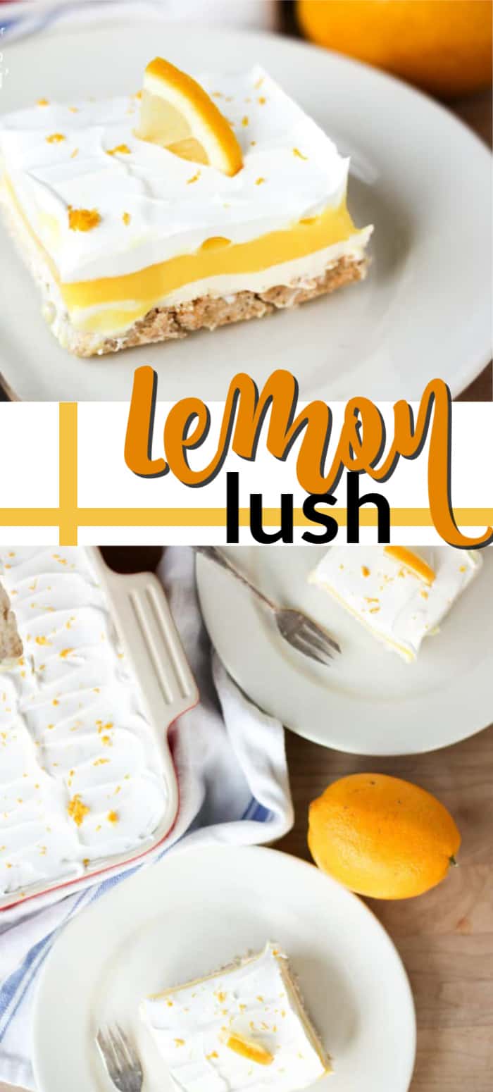 Lemon Lush: the perfect one-pan dessert for potlucks or gatherings!