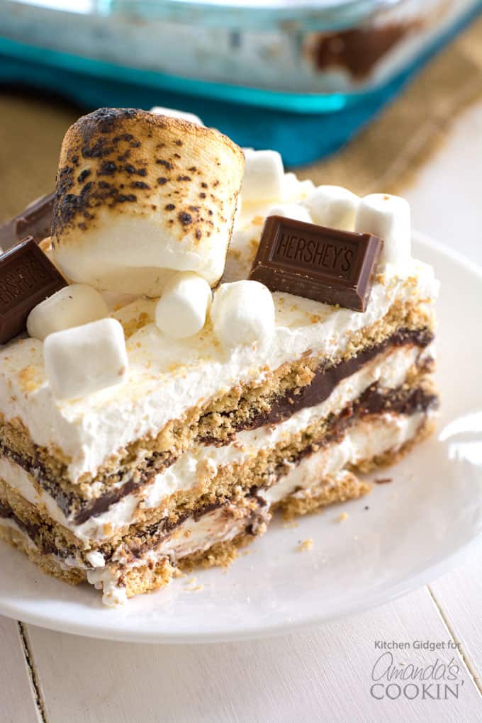 S'mores Icebox Cake