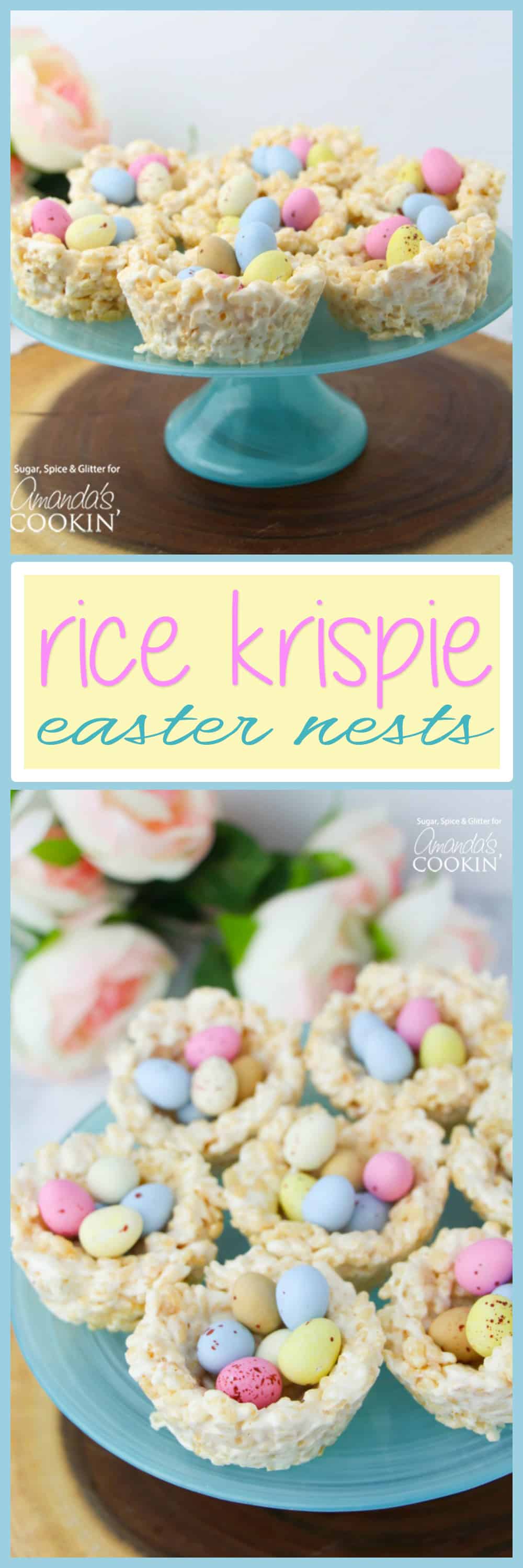 Rice Krispie Nests: a quick and easy no-bake Easter treat!