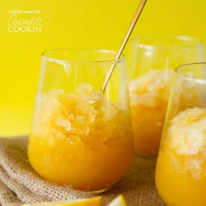 Bourbon Slush (Cocktail for a Crowd!)