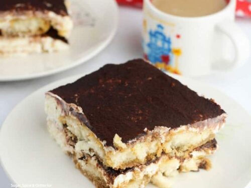 Tiramisu Icebox Cake A Deliciously Decadent No Bake Frozen Treat