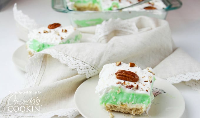 Pistachio Lush An Easy One pan Dessert For Potlucks Or Gatherings 