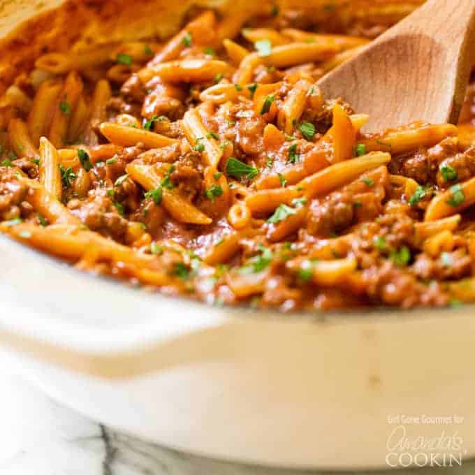 3-Ingredient One Pot Pasta - Kim's Cravings