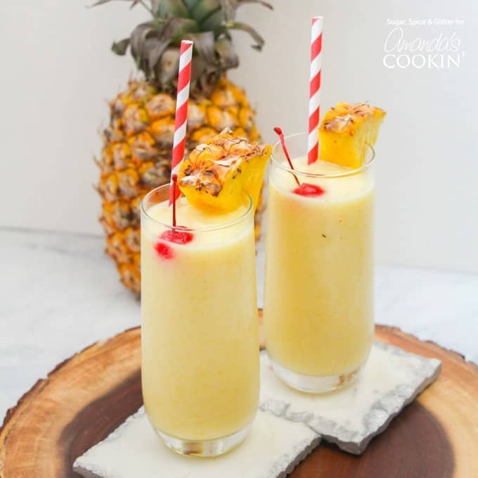 Pineapple Rum Slush A Refreshing Spiked Pineapple Slush