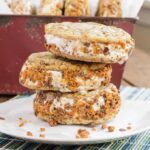 Recipe for Butterfinger Ice Cream Sandwiches