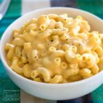 bowl of macaroni and cheese