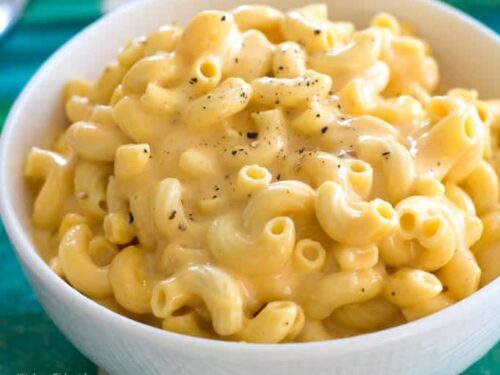 box mac and cheese with no milk