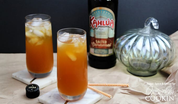 Caramel Pumpkin Cocktails