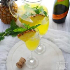 PINEAPPLE PROSECCO PUNCH