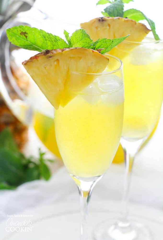 Pineapple Prosecco Punch Recipe