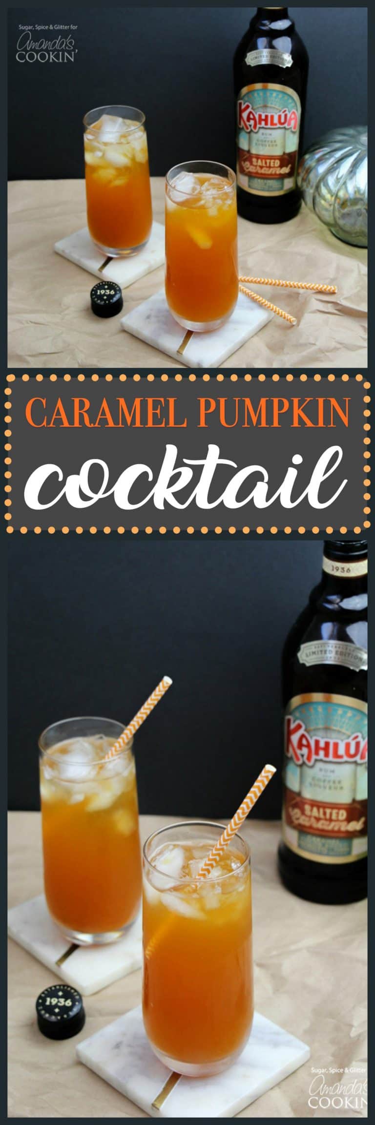 Pumpkin Cocktail with Caramel: an unexpected yet delicious cocktail!