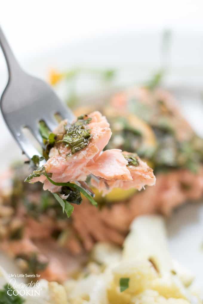 Fall-off-the-fork delicious sheet pan salmon!