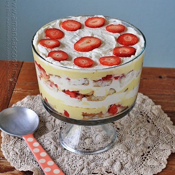 English Trifle Our Family Tradition Amanda S Cookin Trifles Parfaits
