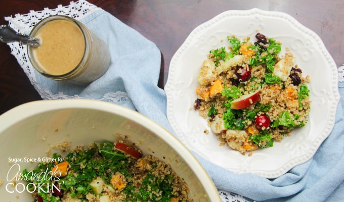 Fall quinoa salad