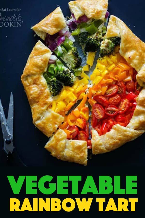 Vegetable Rainbow Tart