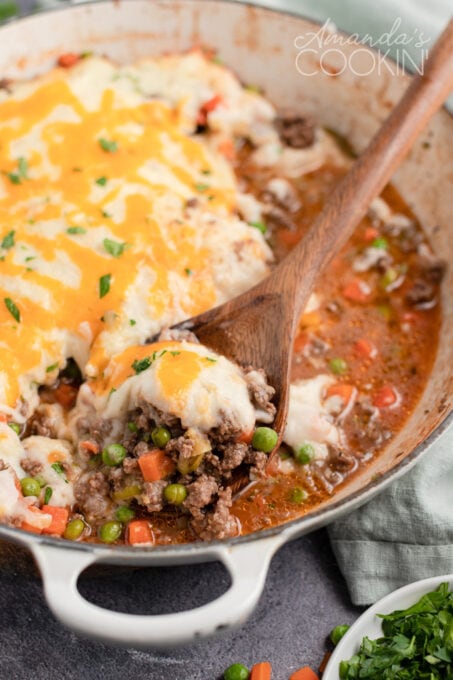 Shepherds Pie Recipe Amandas Cookin Ground Beef 