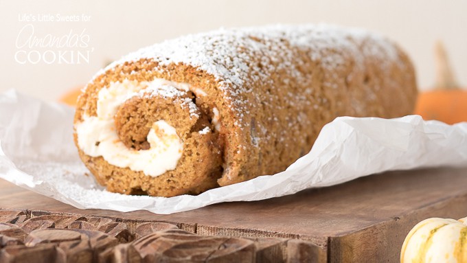 Pumpkin roll horizontal