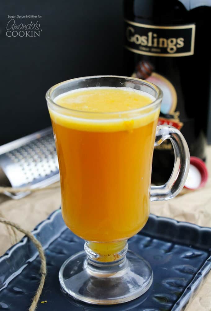 Hot Buttered Rum: an easy and delicious hot toddy recipe