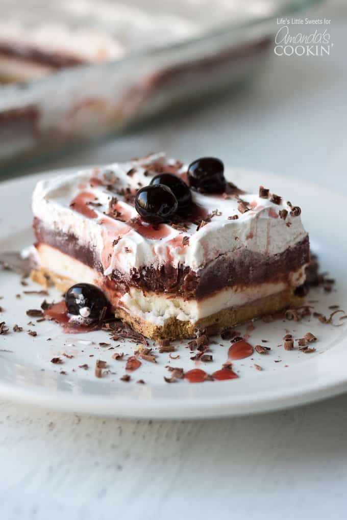 Red Velvet Lasagna Dessert 4 delicious, velvety layers!