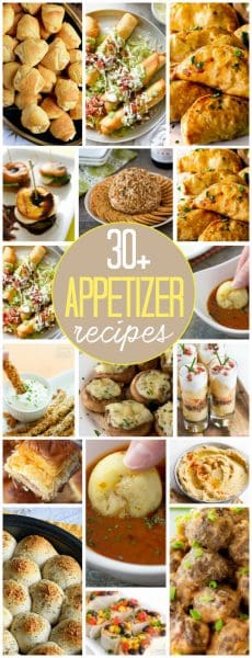 Easy and Tasty Appetizers: a collection of 30+ appetizer recipes!