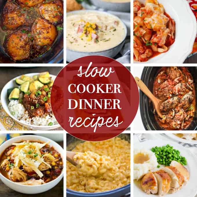 Slow Cooker Dinner: a collection of crockpot dinners for any night
