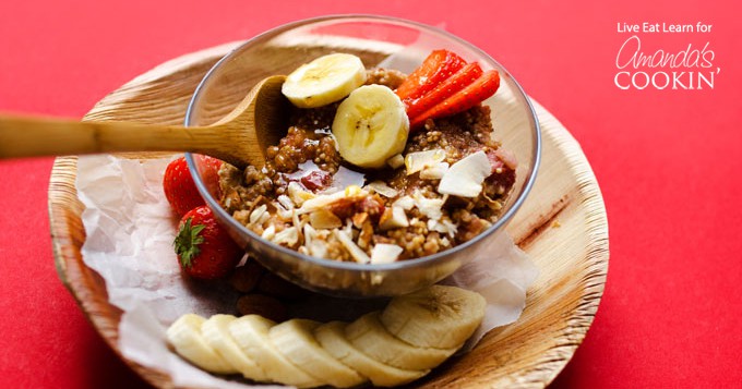 Slow-Cooker Overnight Quinoa Porridge