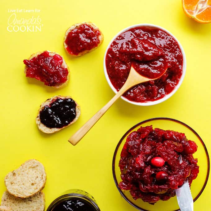 You can easily make this homemade berry jam with frozen fruit!