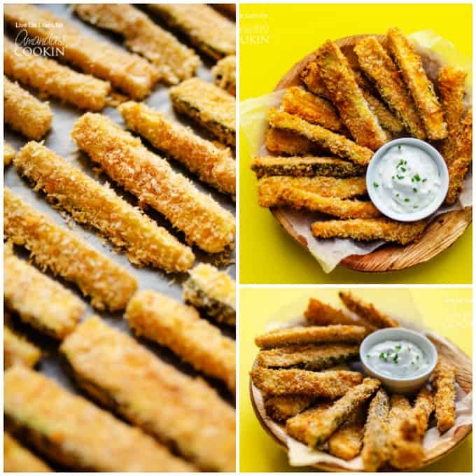 Crispy Baked Zucchini Fries