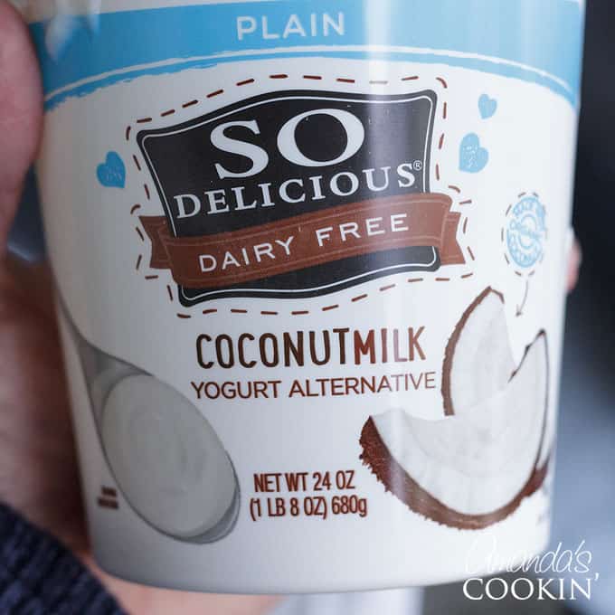 So Delicious coconutmilk yogurt