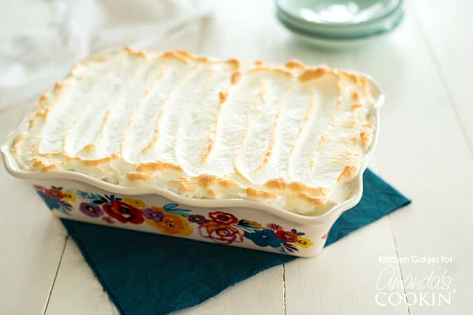 Homemade Banana Pudding with vanilla wafers and whipped topping!