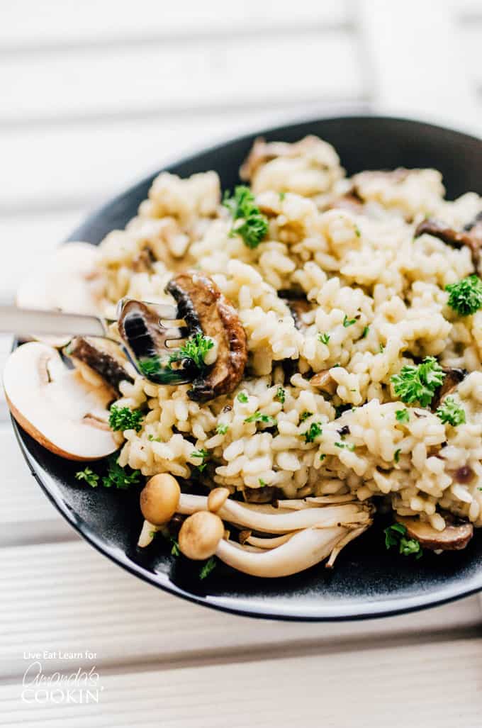 Creamy Mushroom Risotto