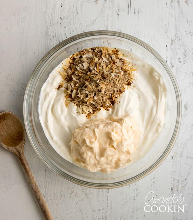 Put all ingredients into a bowl