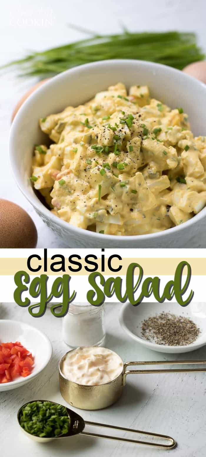 Egg Salad with Chives: a classic and delicious egg salad recipe!