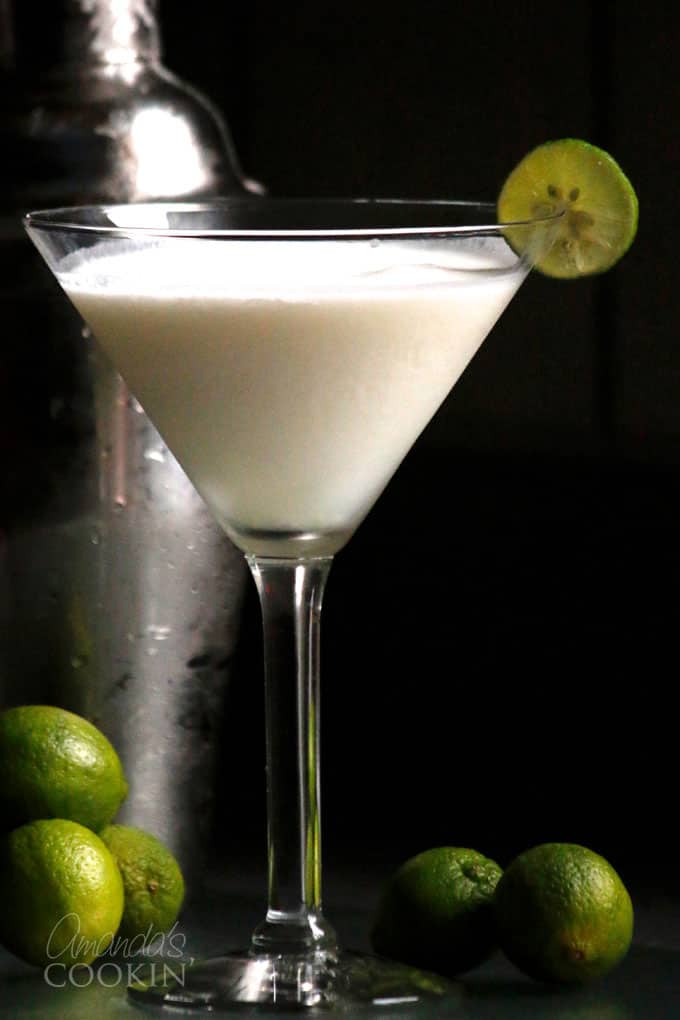 key lime pie martini