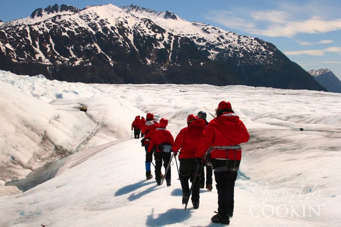 TREKKING - VIEW FROM MENDENHALL GLACIER HELICOPTER TOUR