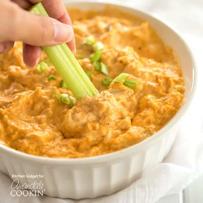 Buffalo Chicken Dip Recipe Amanda S Cookin