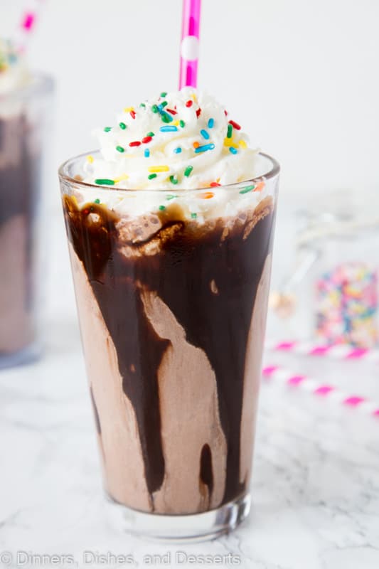 chocolate milkshake