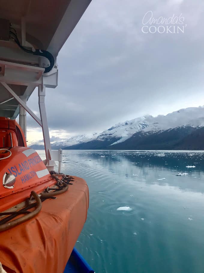 glacier bay view from balcony