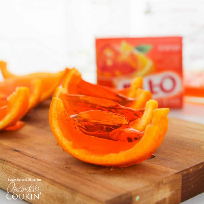 Orange Jell-O Shots