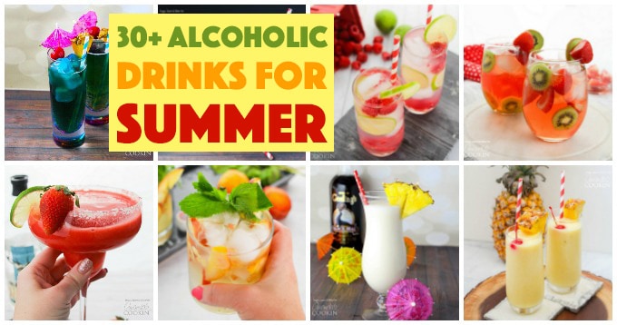 30 Alcoholic Drinks for Summer: slushies, mixers, ice cream and more