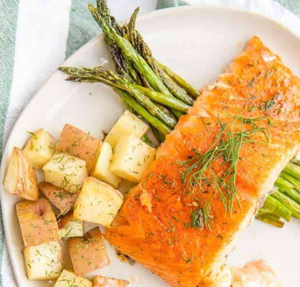 brown sugar baked salmon