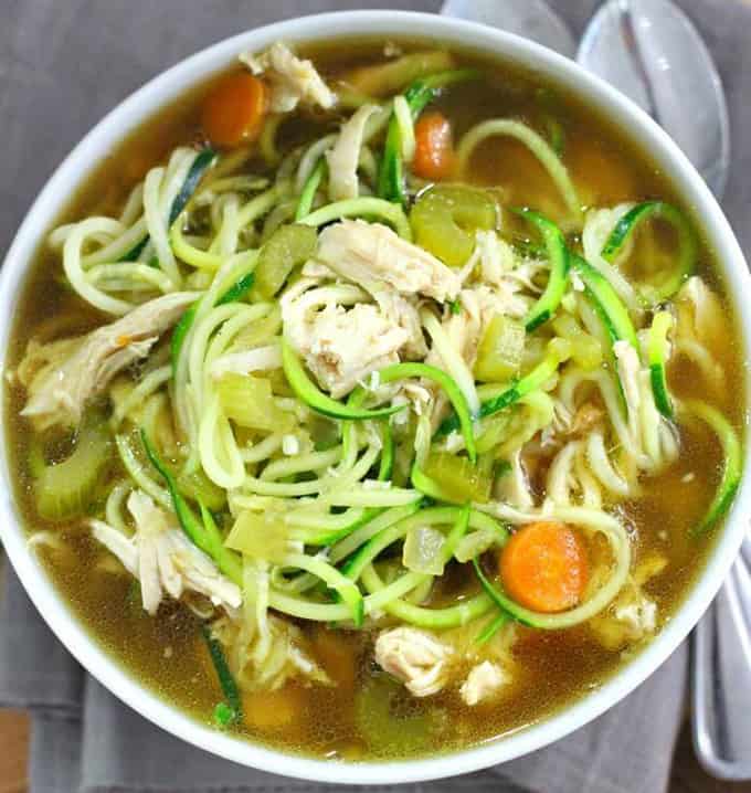 CHICKEN ZOODLE SOUP