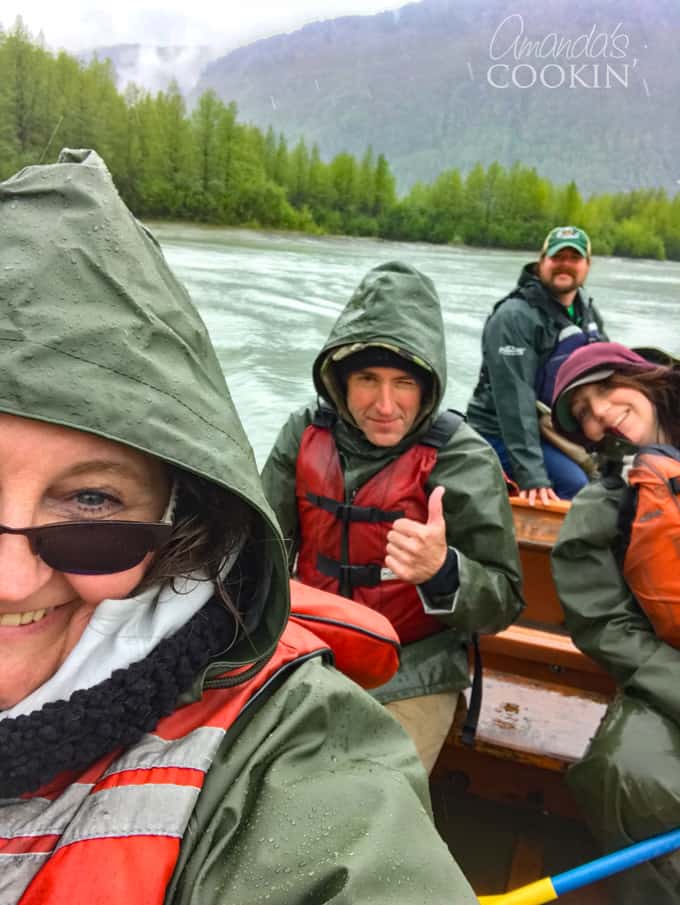 in the voyager canoe, alaska