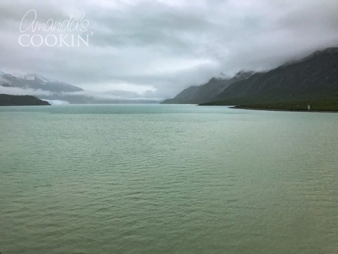 coming into glacier bay