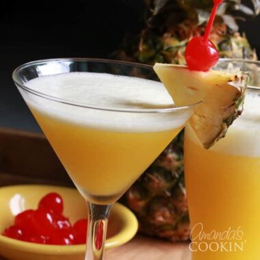 Rum Cruiser Cocktail - summer rum martini