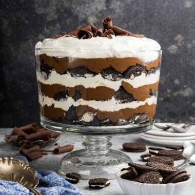 Chocolate Lasagna Trifle side view